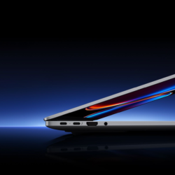 Unibody aluminium chassis Xiaomi Redmibook 16 Pro 2026 stellair grijs 15,9 mm dun